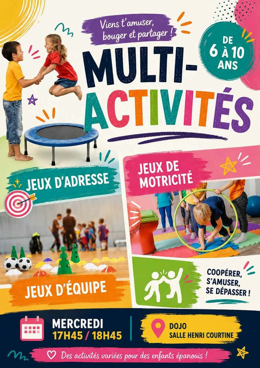 Multi ACTIVITÉS 6 -10 ans