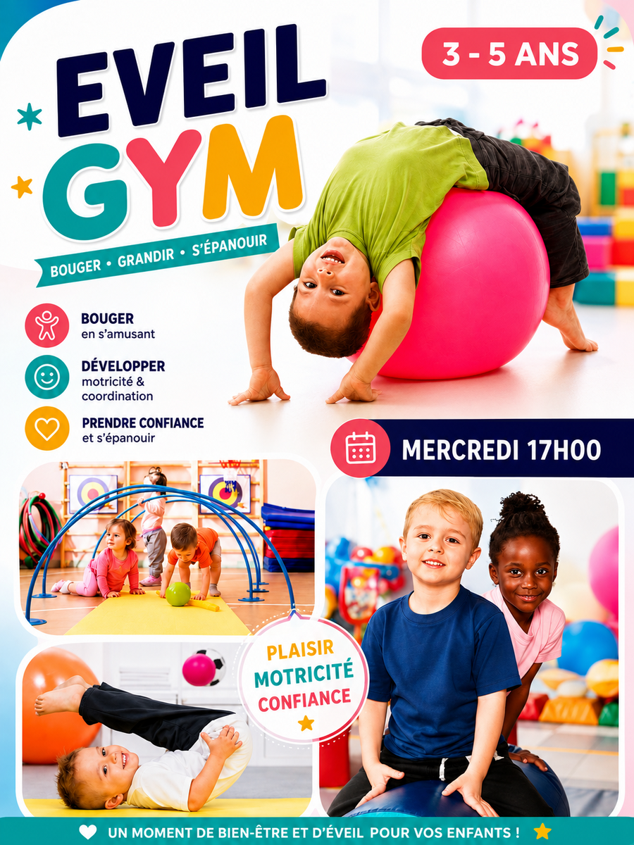 EVEIL GYM 3/5 ans