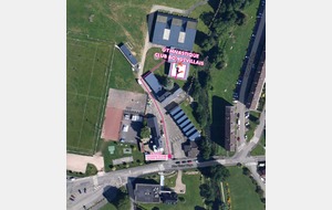 Vue satellite du Complexe sportif Marcel Sauvage