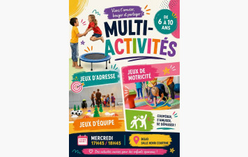 Multi ACTIVITÉS 6 -10 ans