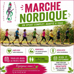 MARCHE NORDIQUE dès 15 ans